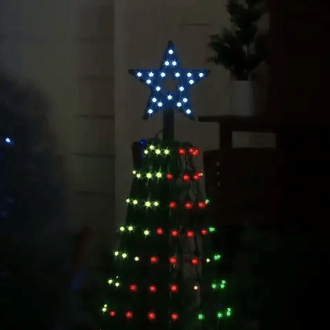 The Original Christmas Light Show Tree